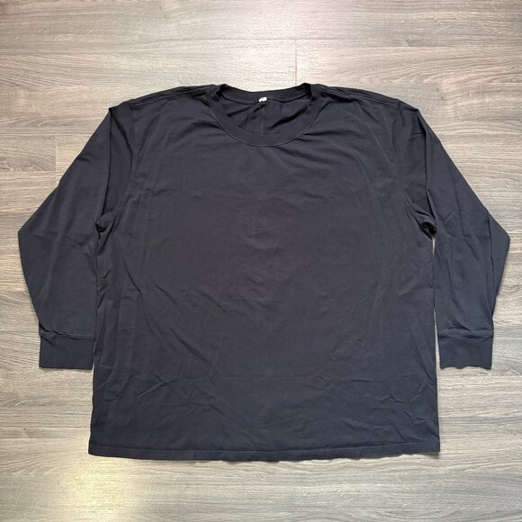 Lululemon Women's All Yours Heavyweight Long-Sleeve Shirt - Black - Picture 2 of 5